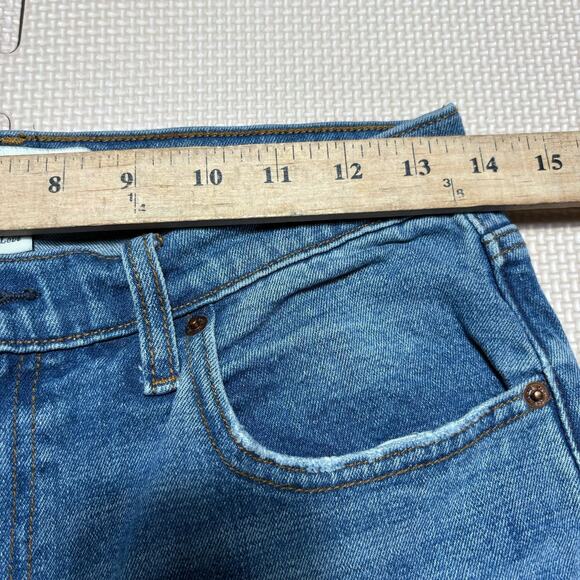 Abercrombie & Fitch Curve Love 90's Slim Straight Ultra High Rise Jeans 30 / 10S - Picture 10 of 13